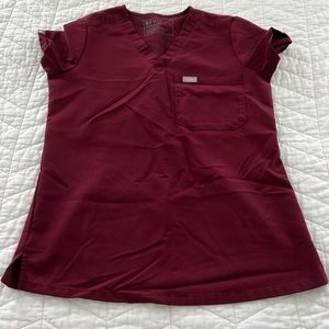 Figs Burgundy Set XS/XSP